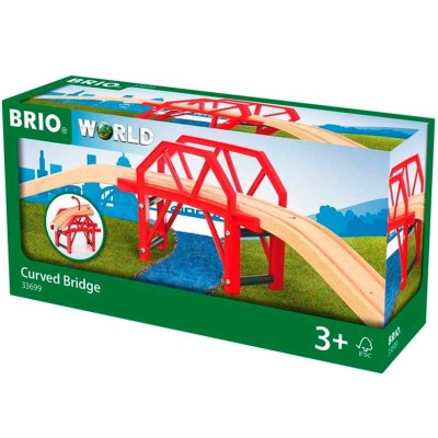 Вигнутий міст для залізниці Brio