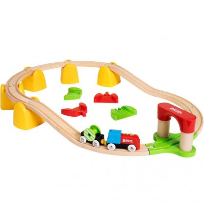 Моя первая железная дорога BRIO на батарейках