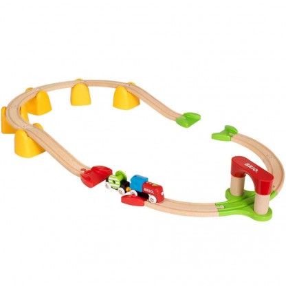 Моя первая железная дорога BRIO на батарейках