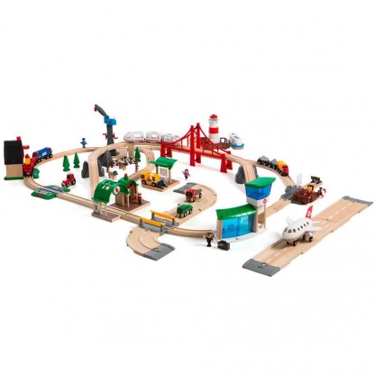 Детская железная дорога BRIO World Deluxe