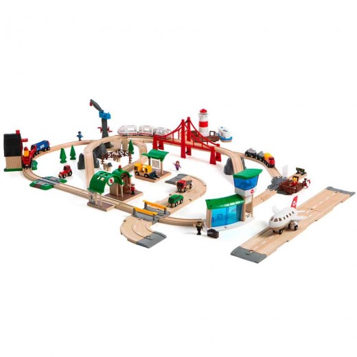Детская железная дорога BRIO World Deluxe 