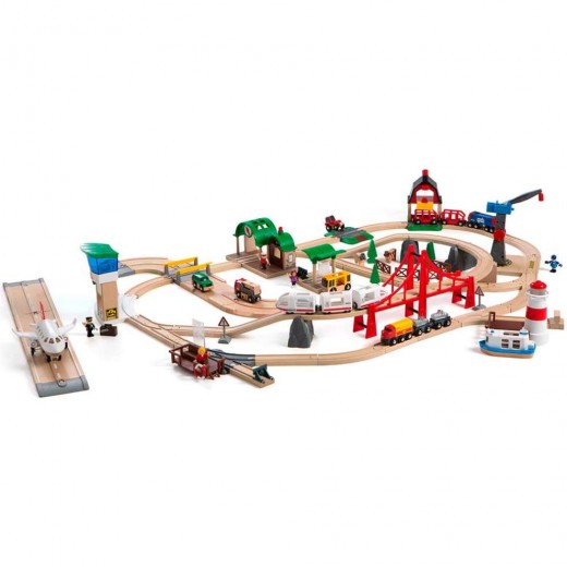 Детская железная дорога BRIO World Deluxe 