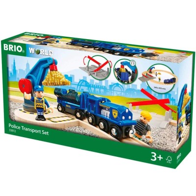Дитяча залізниця Brio Поліцейський транспорт
