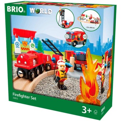 Дитяча залізниця Brio Пожежна станція