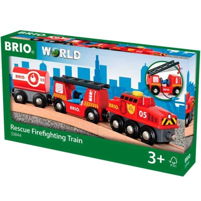 Рятувальний пожежний поїзд для залізниці Brio