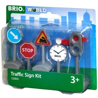 Набір дорожніх знаків для залізниці Brio