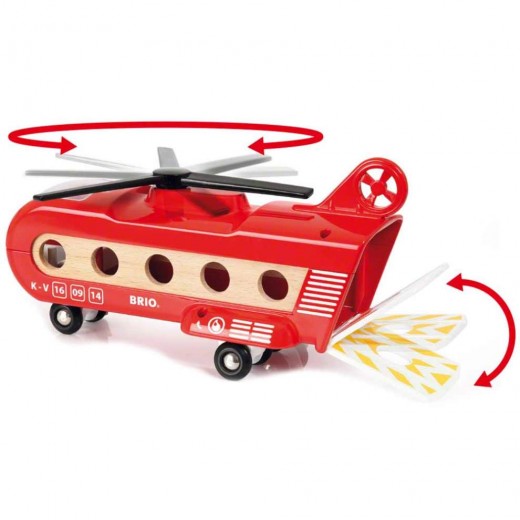 Грузовой вертолет для железной дороги BRIO