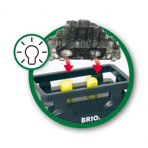 Вагон с золотом и светом BRIO