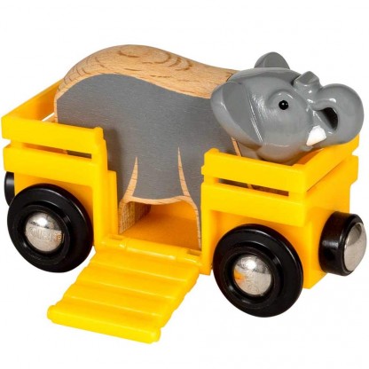 Вагон BRIO зі слоном
