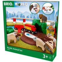 Дитяча залізниця Brio Лісові тварини
