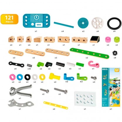 Конструктор BRIO Builder із мотором 121 ел.