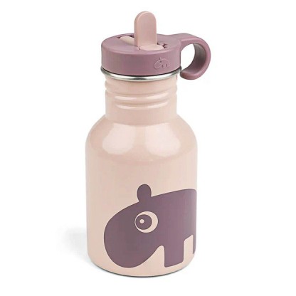 Металева пляшка для води Done by Deer Ozzo 350 мл, пудрова