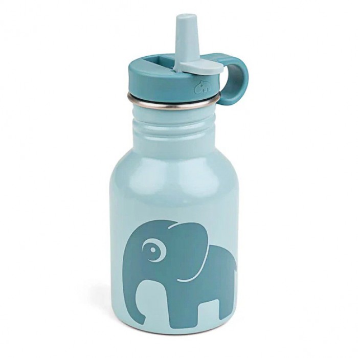 Металева пляшка для води Done by Deer Elphee 350 мл, синя