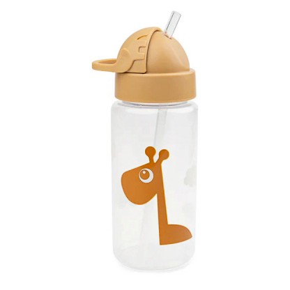 Пляшка з трубочкою Done by Deer Raffi 350 мл, гірчична