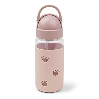 Пляшка з трубочкою Done by Deer Easy-grip Elphee 350 мл, пудрова