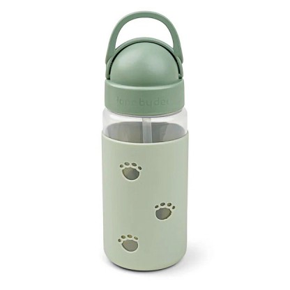 Пляшка з трубочкою Done by Deer Easy-grip Elphee 350 мл, зелена