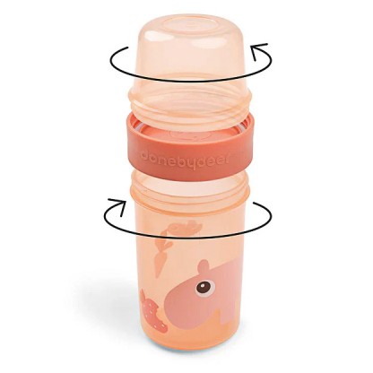 Контейнер для перекусу Done by Deer To-go Ozzo 2-way (L), папая