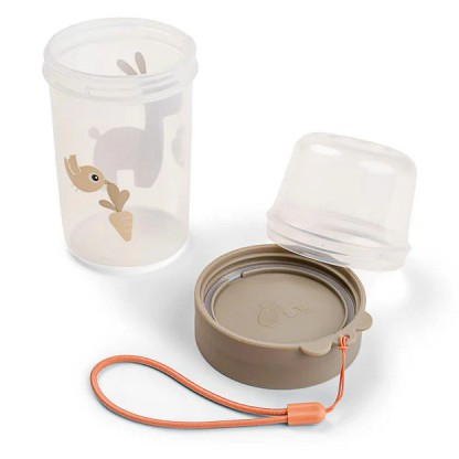 Контейнер для перекусу Done by Deer To-go Lalee 2-way (L), пісочний