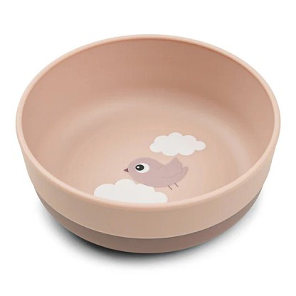 Миска Done by Deer Foodie Happy Clouds, пудрова