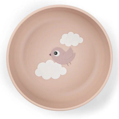 Миска Done by Deer Foodie Happy Clouds, пудрова