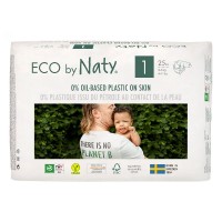Органічні дитячі підгузкиEco by Naty, розмір 1 (2-5 кг) 25 шт.