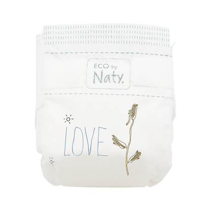 Органічні дитячі підгузки Eco by Naty, розмір 2 (3-6 кг) 33 шт.