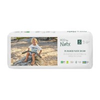 Органічні дитячі підгузки Eco by Naty, розмір 5 EU+ (11-26 кг) 40 шт.