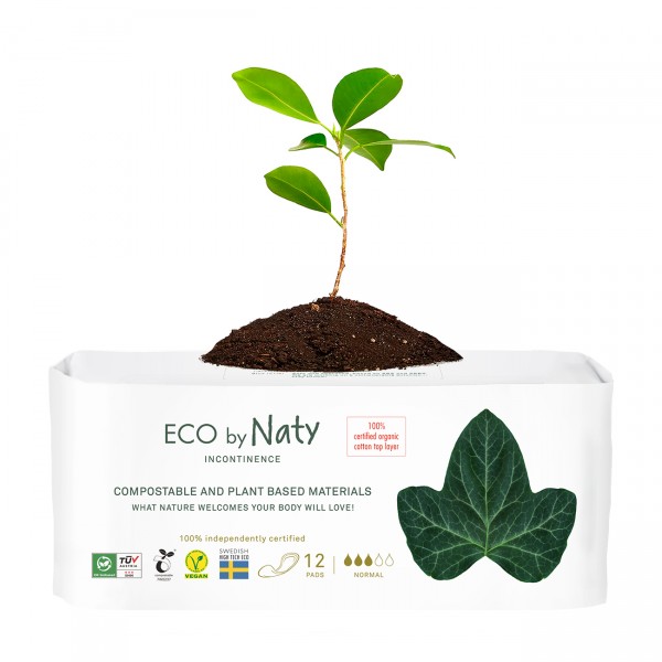 Одноразовые урологические женские прокладки Eco by Naty, 16 шт.