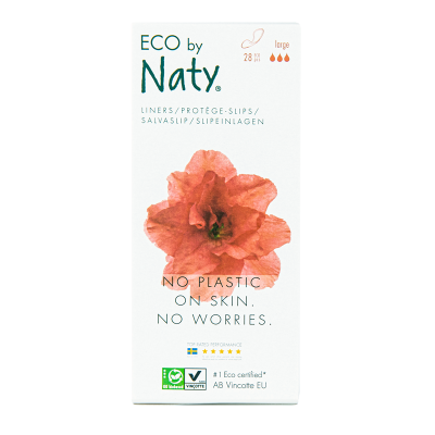 Органічні щоденні прокладки  Eco by Naty (3 каплі)  28 шт.