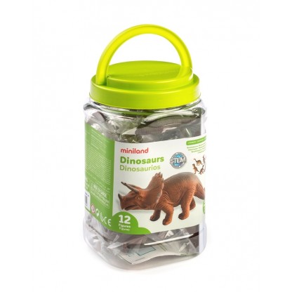 Набір фігурок Miniland Educational Динозаври 8 шт.
