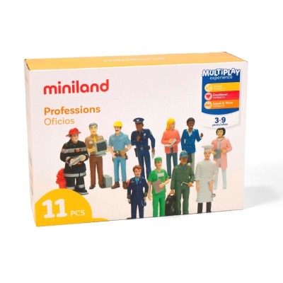 Набір фігурок Miniland Educational Професії 11 шт.