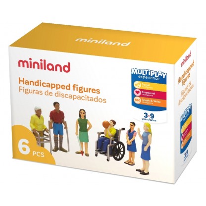 Набор фигур Люди с ограниченными возможностями Handicapped Figures