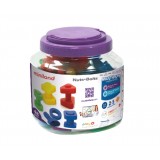 Набір болтів і гайок в пласт. банці, 48 шт. Набір болтів і гайок в пласт. банці, 48 шт.