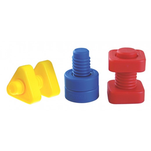 Набір болтів і гайок в пласт. банці, 48 шт.