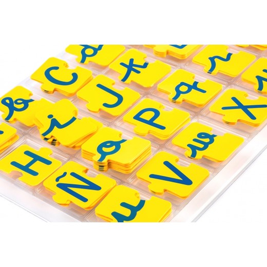 Двосторонній пазл для вивчення іноземних мов Алфавіт