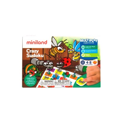 Магнітна гра Miniland Оn the go Sudoku