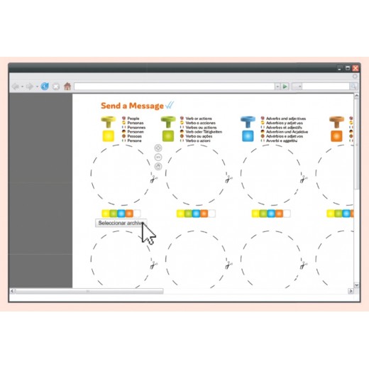 Навчальна гра Miniland Send a message
