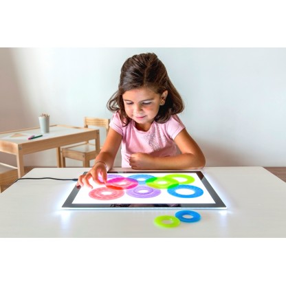 Математические кольца Miniland Eduational для световых столов