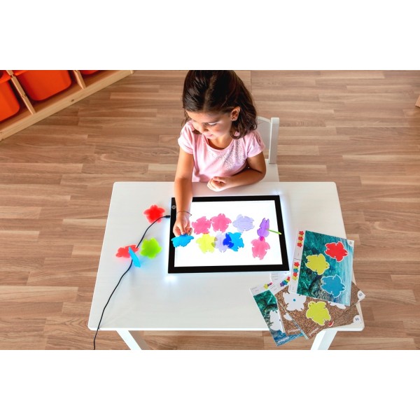 Набор для сортировки на световых столах Miniland Educational - Черепашки