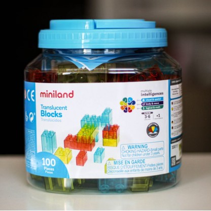 Конструктор Miniland Educational для световых столов