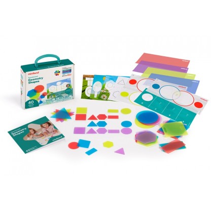 Набор геометрических фигур для световых столов Miniland Educational