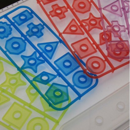 Набір Miniland Educational для сортування та рахунку на світловому столі