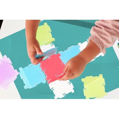 Объемный конструктор Miniland Educational для светового стола