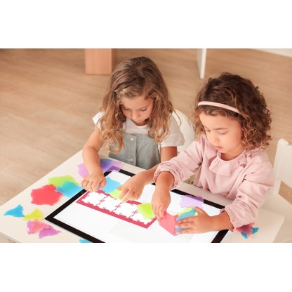 Объемный конструктор Miniland Educational для светового стола