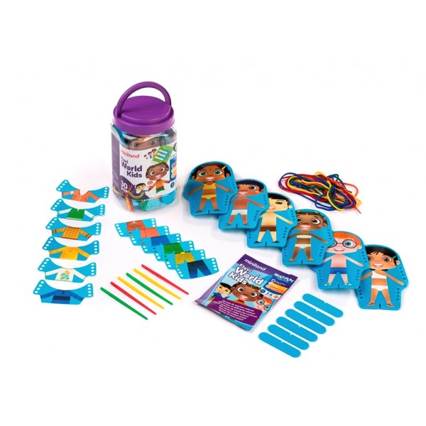 Набір гнучких шнурівок Flexi World Kids Набір гнучких шнурівок Flexi World Kids