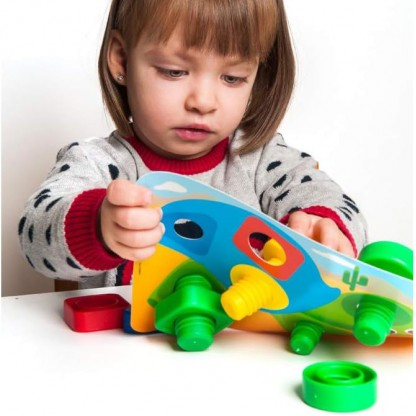 Конструктор Miniland Набор болтов и гаек