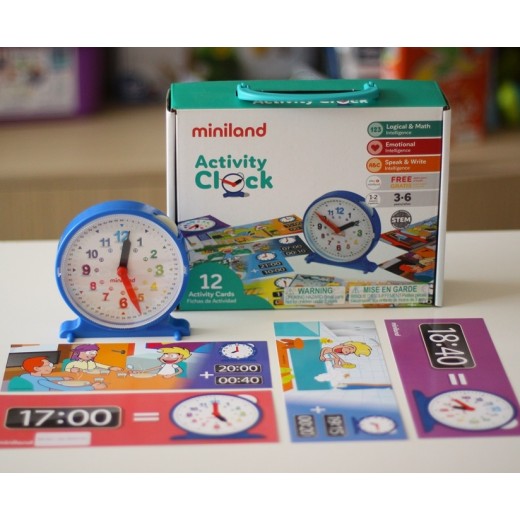 Модель механічного годинника Miniland Activity Clock