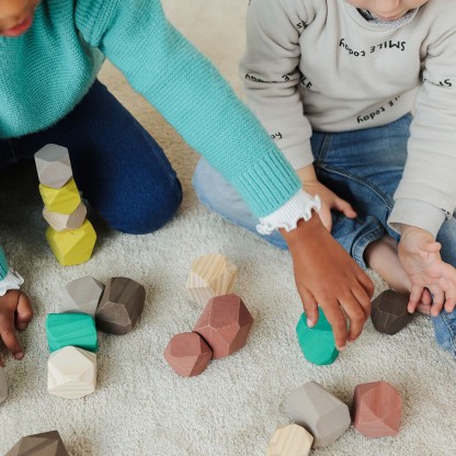 Гра-балансир Miniland Дерев'яні камінці