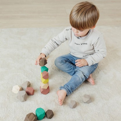 Гра-балансир Miniland Дерев'яні камінці