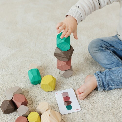 Гра-балансир Miniland Дерев'яні камінці